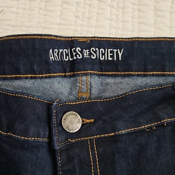 Articles of Society Men’s 38x32 Wide Leg Blue Shade Utility Jeans NEW $108 NWT - Picture 5 of 16